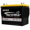 NORTHSTAR BATTERY Elite High Performance Pure Lead 24M AGM Battery with SAE/Threaded Terminals