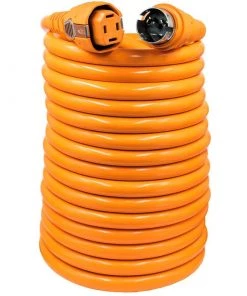 SMARTPLUG 25' Dual Configuration Cordset, 50A, Orange