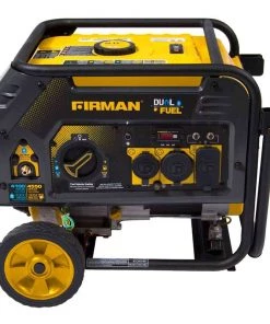 FIRMAN POWER EQUIPMENT Dual Fuel Hybrid Series 3650 Watt Recoil Start Generator