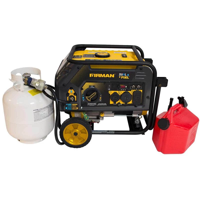 FIRMAN POWER EQUIPMENT Dual Fuel Hybrid Series 3650 Watt Recoil Start Generator 5 FIRMAN POWER EQUIPMENT Dual Fuel Hybrid Series 3650 Watt Recoil Start Generator - Image 5