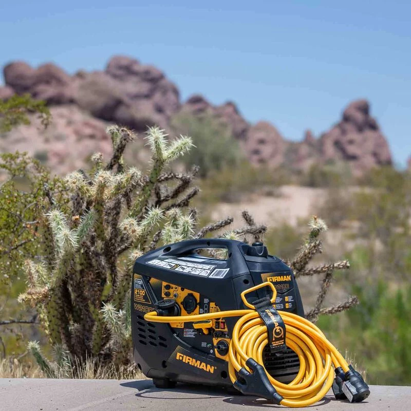 FIRMAN POWER EQUIPMENT 25' Power Cord for Portable Generator, Model 1105 2 FIRMAN POWER EQUIPMENT 25' Power Cord for Portable Generator, Model 1105 - Image 2