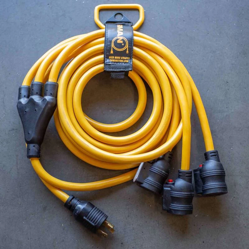 FIRMAN POWER EQUIPMENT 25' Power Cord for Portable Generator, Model 1105 3 FIRMAN POWER EQUIPMENT 25' Power Cord for Portable Generator, Model 1105 - Image 3