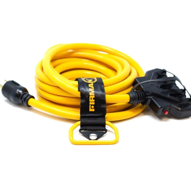 FIRMAN POWER EQUIPMENT 25' Power Cord for Portable Generator, Model 1120 1 FIRMAN POWER EQUIPMENT 25' Power Cord for Portable Generator, Model 1120