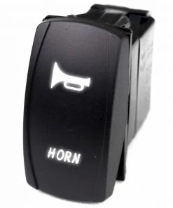 MARINE SPORT LIGHTING Logo Rocker Switch, Horn, White