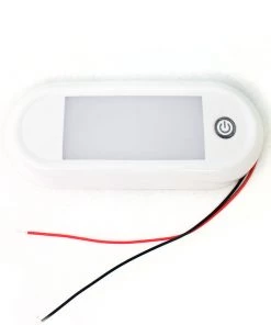 MARINE SPORT LIGHTING Oval 12W LED Interior Light, Touch Switch