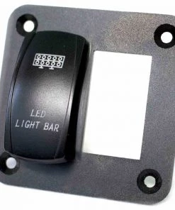 MARINE SPORT LIGHTING Rocker Switch Panel, 2 Hole