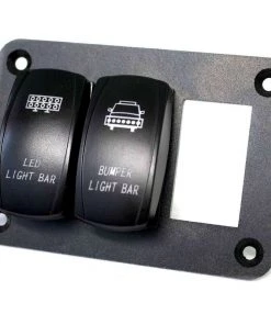 MARINE SPORT LIGHTING Rocker Switch Panel, 3 Hole