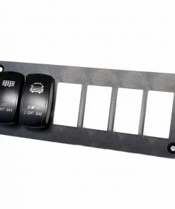 MARINE SPORT LIGHTING Rocker Switch Panel, 6 Hole