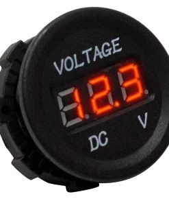 MARINE SPORT LIGHTING DC Socket Digital Voltmeter, 5-30V DC