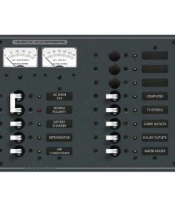 BLUE SEA SYSTEMS A-Series 120V AC Main, Main + 11 Positions