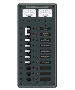 BLUE SEA SYSTEMS A-Series120V AC Main, Main + 8 Positions