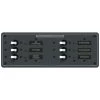 BLUE SEA SYSTEMS 6-Position AC Circuit Breaker Panel, 6 Circuit Breakers