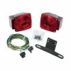WESBAR Submersible Taillight Kit with 25' Harness for Trailers Under 80"