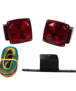 WESBAR Trailer Light Kit with Harness and Hardware for Trailers Under 80"
