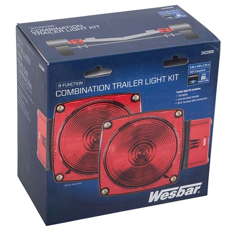 WESBAR Trailer Light Kit with Harness for Trailers Over 80" 2 WESBAR Trailer Light Kit with Harness for Trailers Over 80" - Image 2