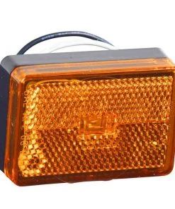 WESBAR Light Bar Amber with Black Base