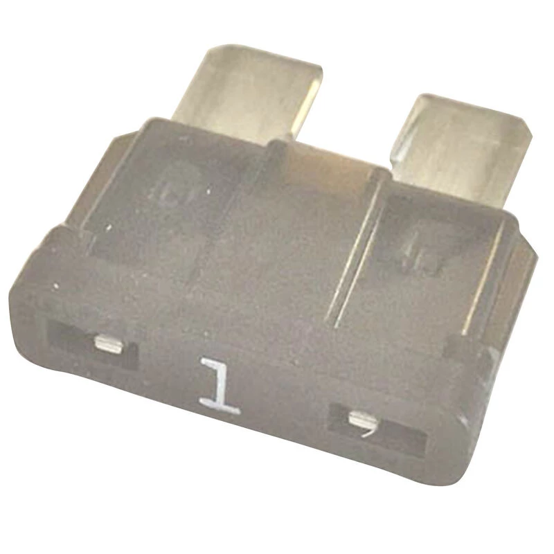 COLE HERSEE 1A ATO Blade Fuses, 5-Pack 1 COLE HERSEE 1A ATO Blade Fuses, 5-Pack