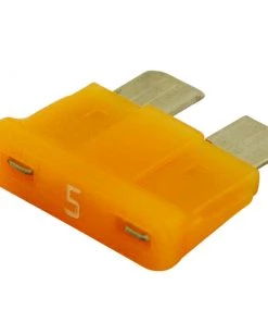 COLE HERSEE 5A ATO Blade Fuses, 5-Pack