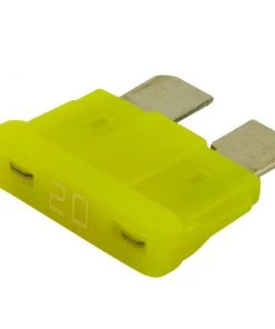 COLE HERSEE 20A ATO Blade Fuses, 5-Pack