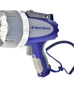 WEST MARINE Waterproof 3000-Lumen Rechargeable LED Spotlight