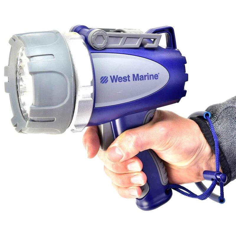 WEST MARINE Waterproof 3000-Lumen Rechargeable LED Spotlight 6 WEST MARINE Waterproof 3000-Lumen Rechargeable LED Spotlight - Image 6