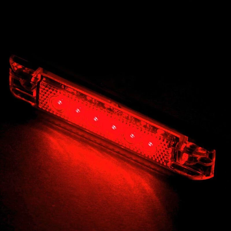 WEST MARINE 4" LED Utility Strip Light with Gasket, Red 4 WEST MARINE 4" LED Utility Strip Light with Gasket, Red - Image 4