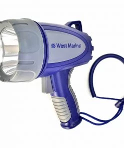 WEST MARINE Waterproof 650 Lumen Rechargeable LED Spotlight
