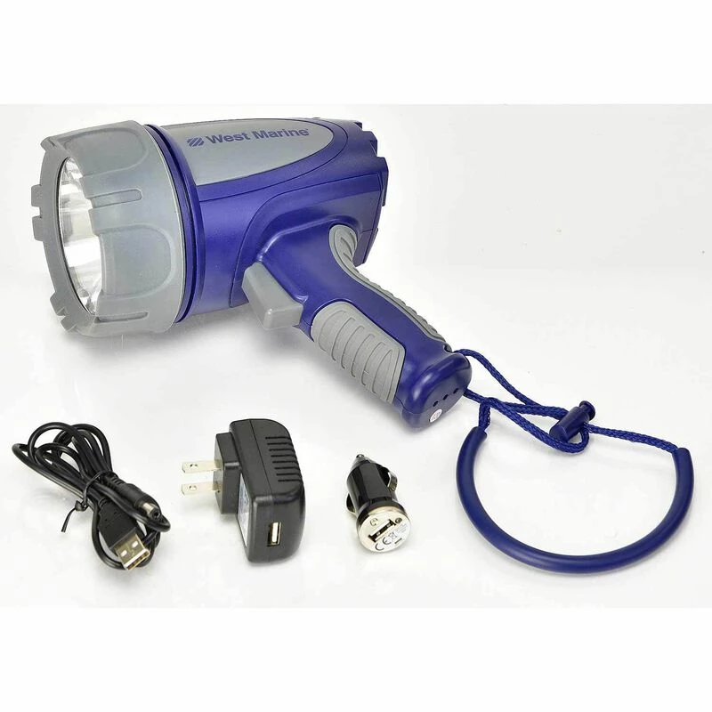 WEST MARINE Waterproof 650 Lumen Rechargeable LED Spotlight 2 WEST MARINE Waterproof 650 Lumen Rechargeable LED Spotlight - Image 2
