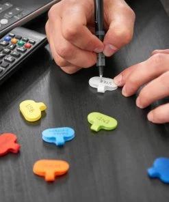 WRAP-IT STORAGE Oval Cable Labels, Multi-Color, 12-Pack -Marine Electrical sale 19778968 3 1500.21102019113342