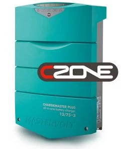 MASTERVOLT ChargeMaster Plus CZone Battery Charger, 12V, 75 Amp, 3 Banks