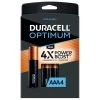 DURACELL Optimum AAA Batteries with 4X the Patented POWER BOOST Ingredients, 4-Pack