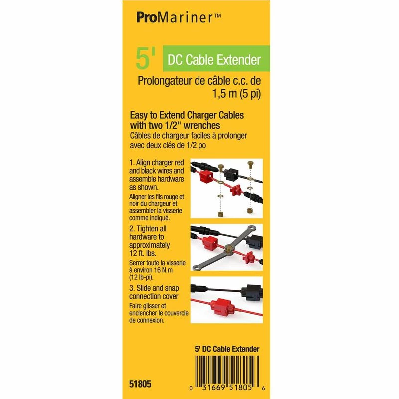 PROMARINER 5' Charger DC Cable Extender 3 PROMARINER 5' Charger DC Cable Extender - Image 3