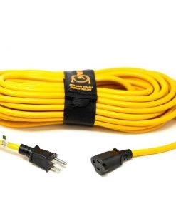 FIRMAN POWER EQUIPMENT 50' Medium Duty 5-15P to 5-15R Household Power Cord With Storage Strap