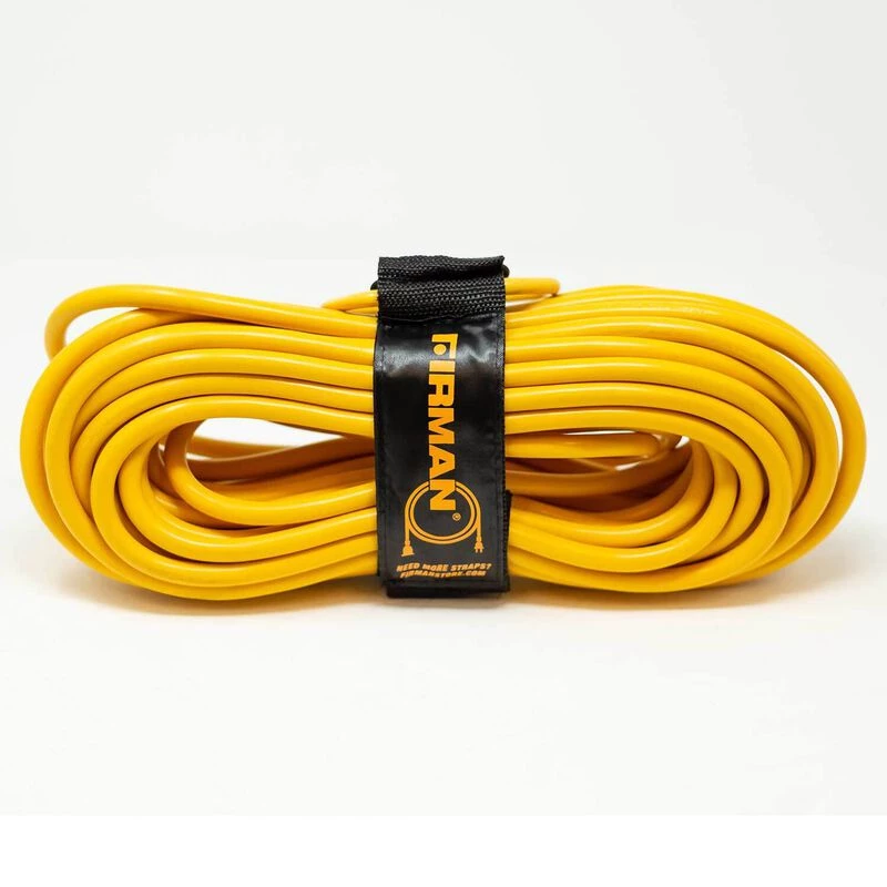 FIRMAN POWER EQUIPMENT 50' Medium Duty 5-15P to 5-15R Household Power Cord With Storage Strap 2 FIRMAN POWER EQUIPMENT 50' Medium Duty 5-15P to 5-15R Household Power Cord With Storage Strap - Image 2