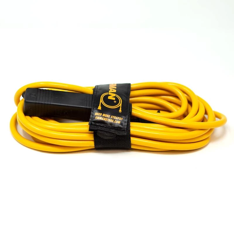 FIRMAN POWER EQUIPMENT 25' Medium Duty 5-15P to (3) 5-15R Household Power Cord With Storage Strap 2 FIRMAN POWER EQUIPMENT 25' Medium Duty 5-15P to (3) 5-15R Household Power Cord With Storage Strap - Image 2
