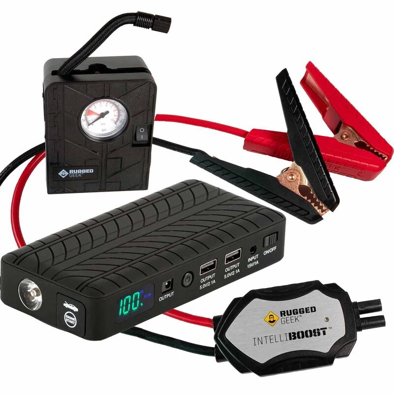 RUGGED GEEK RG1000 Safety Plus Battery Jump Starter 1 RUGGED GEEK RG1000 Safety Plus Battery Jump Starter