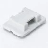 WELD MOUNT Tie Mount, Large, White, AT5, 30 Pack