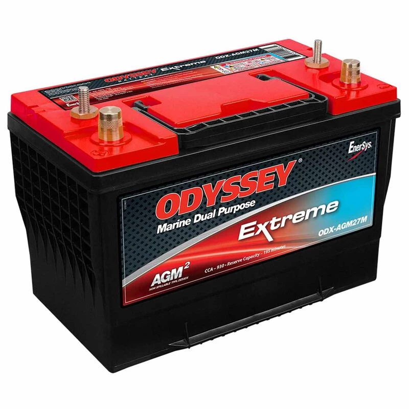 ODYSSEY Group 27 Dual-Purpose AGM Battery, 92 Amp Hours 1 ODYSSEY Group 27 Dual-Purpose AGM Battery, 92 Amp Hours