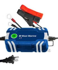 WEST MARINE 2 Amp Waterproof Battery Charger/Maintainer