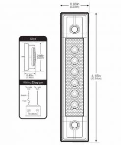 SEAVOLT 4" LED Utility Light, White, 2-Pack -Marine Electrical sale 20233391 5 1500.30062021100238