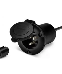 MARINCO Universal AC Inlet Plug Holder, Black