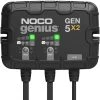THE NOCO COMPANY 2-Bank 10 Amp Onboard Battery Charger
