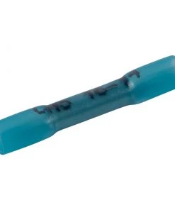 SEAVOLT 16-14 Waterproof Heat Shrink Butt Connector, Blue, 100-Pack