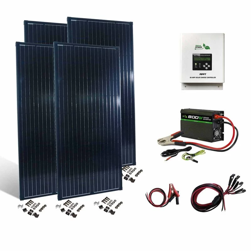 NATURE POWER 800 Watt 12V High Performance Complete Solar Kit 2 NATURE POWER 800 Watt 12V High Performance Complete Solar Kit - Image 2