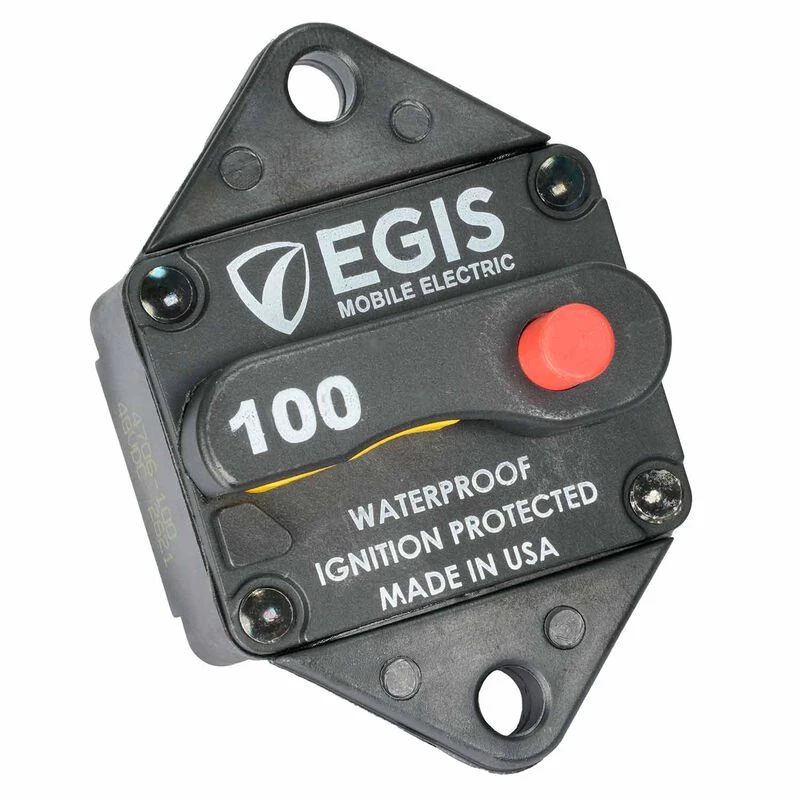 EGIS MOBILE ELECTRIC 100A Panel Mount Circuit Breaker 1 EGIS MOBILE ELECTRIC 100A Panel Mount Circuit Breaker