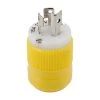MARINCO Locking Plug, 15A 125V, Yellow