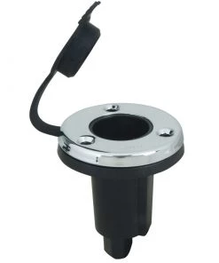 PERKO Plug-In Type Base, 0° Base, 2 Contacts, Accepts CAM Collar, Round