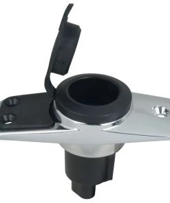 PERKO Plug-In Type Base, 5° Base, 2 Contacts, Accepts CAM Collar, Rectangular