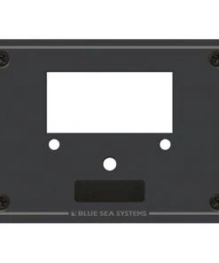 BLUE SEA SYSTEMS Blank Meter Panel, Single