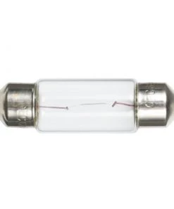 ANCOR Festoon Base, 13.5V, 10W, 0.50A, 8CP, T10X44